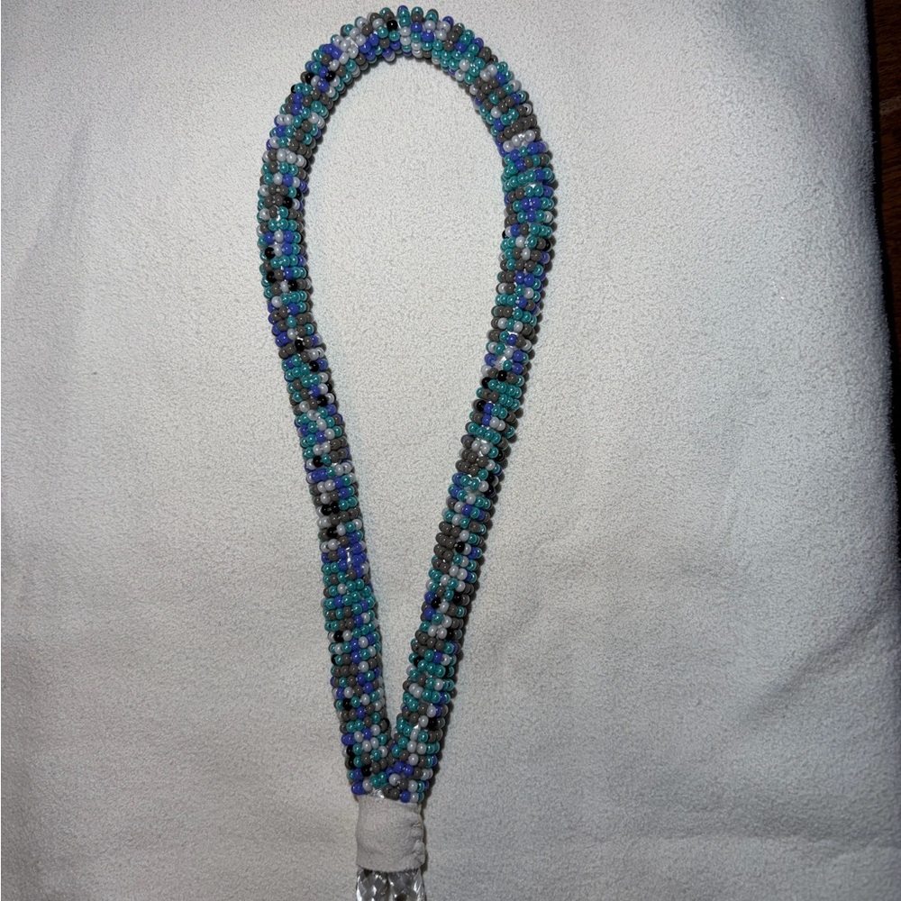 Multicolor Beaded wrist landyard